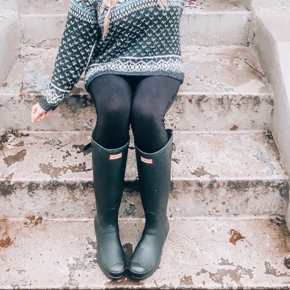 Women's Original Tall Rain Boots: Black